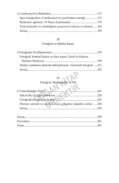 Modern Türk Vatandaşının İnşası: Erken Cumhuriyet Döneminde Vernaküler Fotoğraf