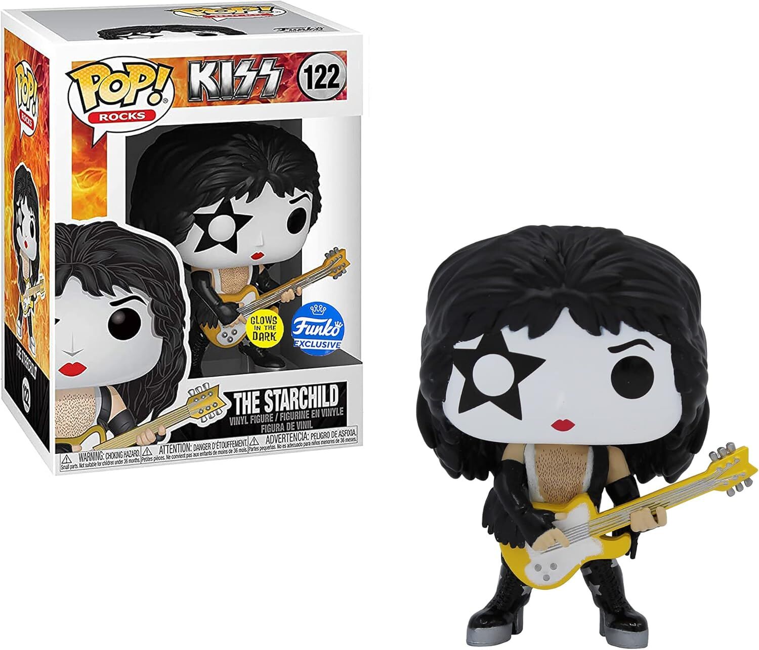 Funko POP! KISS: Starchild - Karanlıkta Glow Koleksiyon - Çevrimiçi Özel