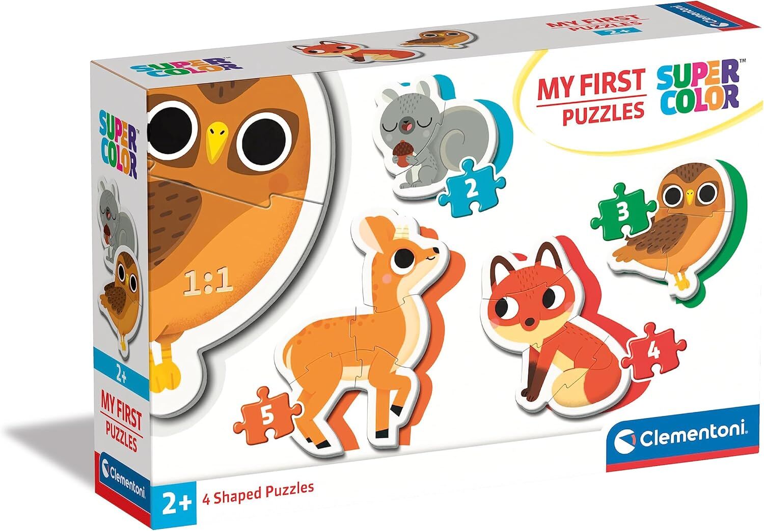Clementoni - My First Puzzles - Forest Animals