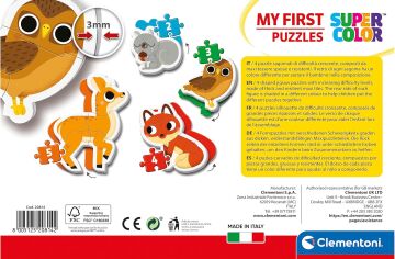 Clementoni - My First Puzzles - Forest Animals