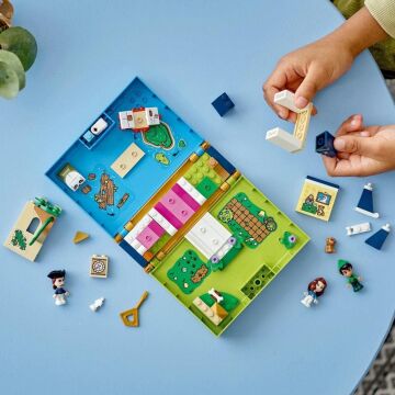 LEGO │ Disney Peter Pan ve Wendy'nin Hikaye Kitabı Macerası 43220 - 5 Yaş ve Üzeri Çocuklar İçin Yaratıcı Oyuncak Yapım Seti (111 Parça)