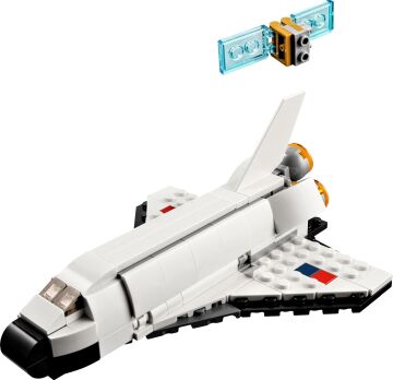 LEGO Creator Uzay Mekiği 31134-6 Yaş ve Üzeri Çocuklar İçin Astronot ve Uzay Gemisi Modelleri İçeren Yaratıcı Oyuncak Yapım Seti (144 Parça)