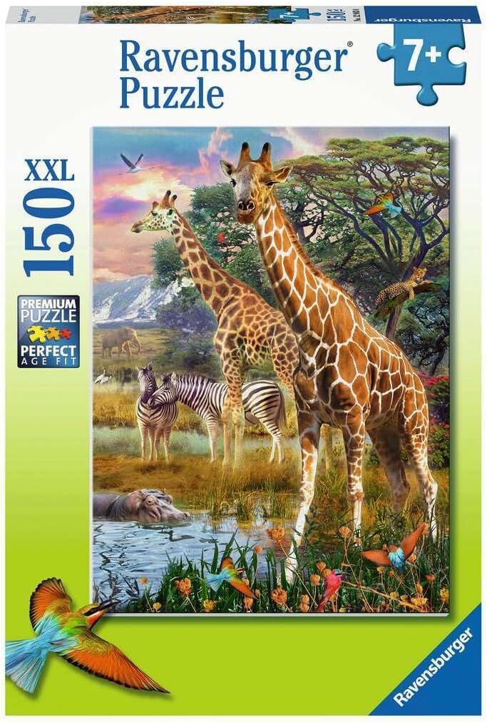 Ravensburger Ravensburger 150p Puzzle Zürafalar, Çok Renkli