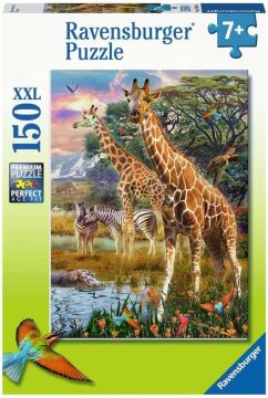 Ravensburger Ravensburger 150p Puzzle Zürafalar, Çok Renkli