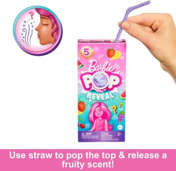Barbie Chelsea POP Reveal Meyve Serisi Sürpriz Paket HRK58