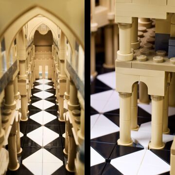 LEGO Architecture Mimari Simgeler Koleksiyonu: Notre Dame Katedrali 21061, Seyahat, Mimari ve Tarih Meraklısı Yetişkinler İçin Koleksiyonluk ve Sergilenebilir Model Yapım Seti (4383 Parça)