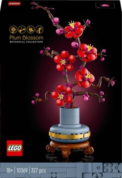 LEGO Icons Erik Çiçeği 10369 - Yetişkinler için Bakım Gerektirmeyen Dekoratif Bitki Yapım Seti (327 Parça)
