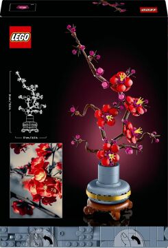 LEGO Icons Erik Çiçeği 10369 - Yetişkinler için Bakım Gerektirmeyen Dekoratif Bitki Yapım Seti (327 Parça)