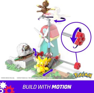 MEGA Pokémon Yel Değirmeni Kasabası Seti, 7 yaş ve üzeri, HKT21