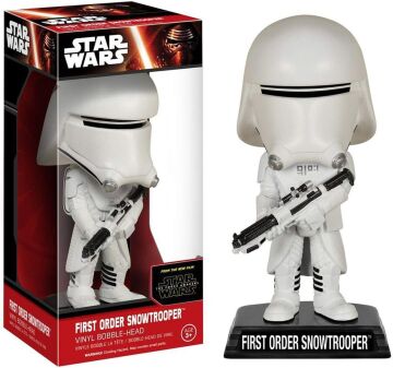 Star Wars E7 First Order Snowtrooper Bobblehead fig r Standard 6242