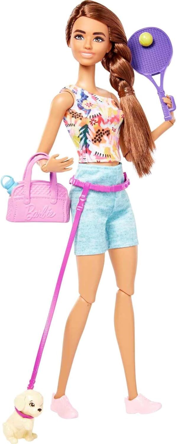 BARBIE BRAND HKT91 BRB WLNSS DL Gym DVL, çok renkli