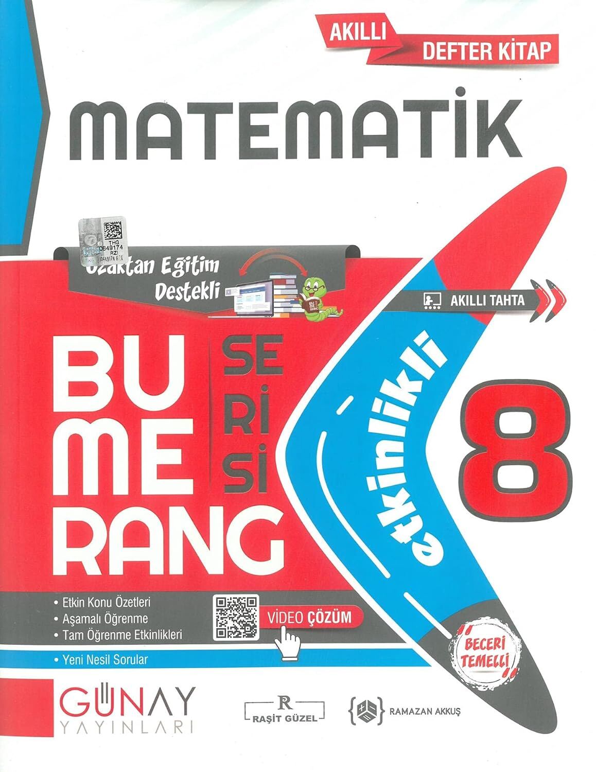 8 Sınıf Matematik Etkinlikli Bumerang Serisi Günay