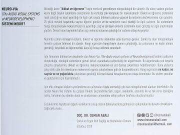 Yeni Neuro Via Sistemi İle Dikkati Güçlendirme Seti 5 Yaş (3 Kitap Karton Kutu)