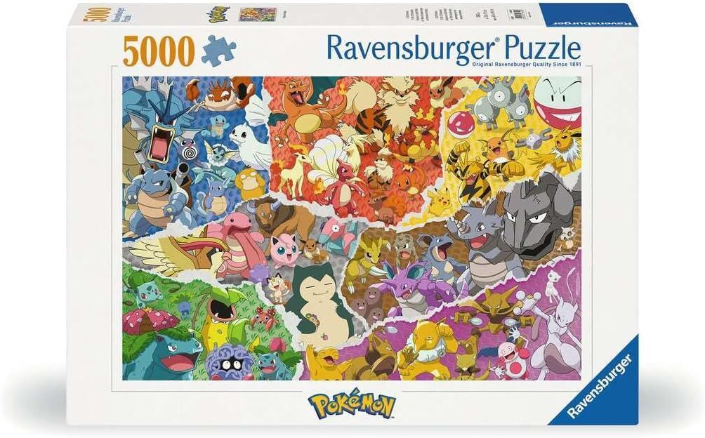 Ravensburger 168453 5000 Parçalı Puzzle Pokemon Allstars