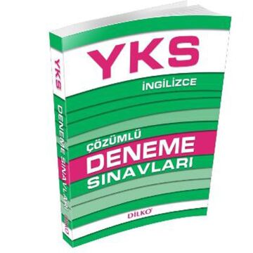 Dilko YKS İngilizce Çözümlü Deneme Sınavları (Yeni)