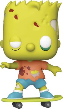 Funko 50139 POP Animasyon: Simpsons-Zombie Sakal Toplanabilir Oyuncak, Çok Renkli