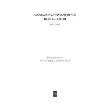 ÇOCUKLARIMIZA PEYGAMBERİMİZİ NASIL ANLATALIM