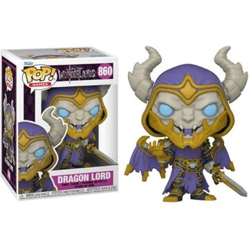 POP Tiny Tina Harikalar Diyarı - Ejderha Lord Funko Vinil Figür (Uyumlu Kutu Koruyucu Kılıf ile Paketlenmiştir), Çok Renkli, 9,5 cm