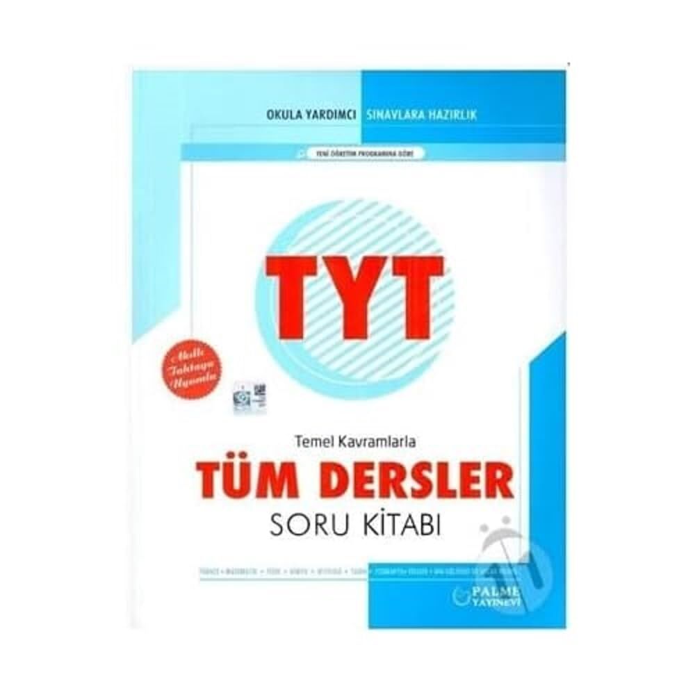 Palme TYT Temel Kavramlarla Tüm Dersler Soru Kitabı