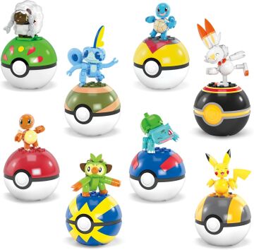 Mega Pokémon Beginner Trainer Team 8-Pack, Oyuncak