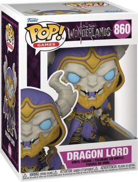 POP Tiny Tina Harikalar Diyarı - Ejderha Lord Funko Vinil Figür (Uyumlu Kutu Koruyucu Kılıf ile Paketlenmiştir), Çok Renkli, 9,5 cm