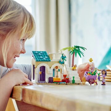 LEGO │ Disney Kral Magnifico’nun Kalesi 43224-7 Yaş ve Üzeri Çocuklar için Detaylı bir Kale İçeren Yaratıcı Oyuncak Yapım Seti 613 Parça