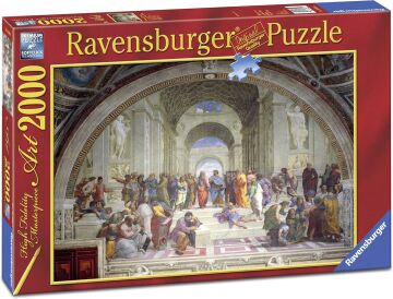 Ravensburger 166695 2000p Puz Raffael, Çok Renkli