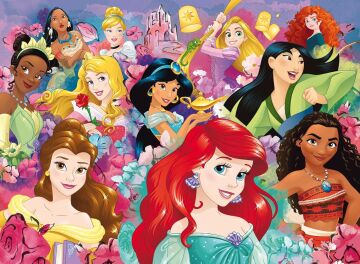 Ravensburger Çocuk yapbozu - 12873 rüyalar gerçek olabilir - Disney prenses yapbozu, 7 yaşından büyük çocuklar için, XXL formatında 150 parçalı
