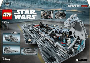 LEGO Star Wars İmparatorluk Yıldız Destroyeri 75394 – 10 Yaş ve Üzeri Çocuklar için Yıldız Gemisi Modeli İçeren Oyuncak Yapım Seti (1555 Parça)