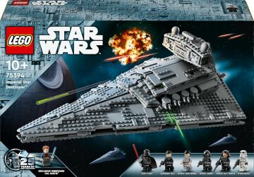 LEGO Star Wars İmparatorluk Yıldız Destroyeri 75394 – 10 Yaş ve Üzeri Çocuklar için Yıldız Gemisi Modeli İçeren Oyuncak Yapım Seti (1555 Parça)