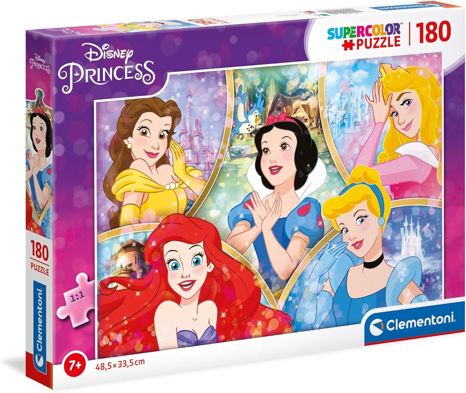 Clementoni - 180 Parça Puzzle - Princess - 2