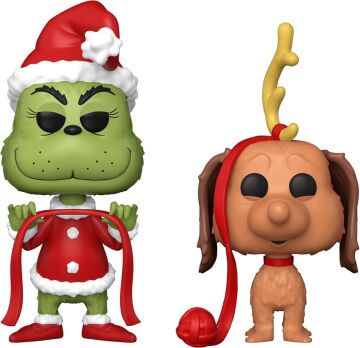 Funko Pop! Kitaplar: Grinch Noel'i Nasıl Çaldı - Grinch ve Max, 2'li Paket