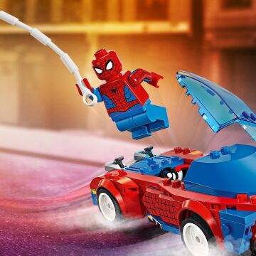 LEGO Marvel Örümcek Adam Yarış Arabası ve Venom Green Goblin 76279 – 7 Yaş ve Üzeri Süper Kahraman Seven Çocuklar için Yaratıcı Oyuncak Yapım Seti (227 Parça)