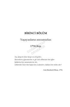 1794 Köprülerin Arasındaki Şehir
