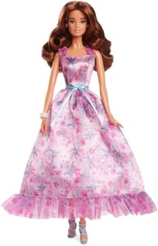 Barbie Doğum Günü Bebeği HJX01 - Kumral Barbie Hrm54