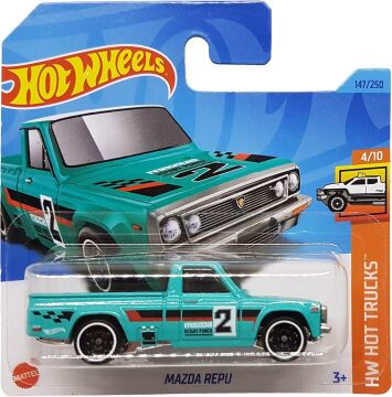 Hot Wheels - Mazda Repu - HW Hot Trucks 4/10 - HKH99 - Kısa Kart - Pikap Kamyonu - Mattel 2023