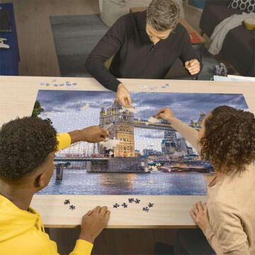 Ravensburger 3000 Piece Puzzle The Beautiful City Of London, Çok Renkli