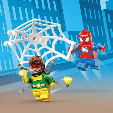 LEGO Marvel Örümcek Adam’ın Arabası ve Doktor Oktopus 10789-4 Yaş ve Üzeri Çocuklar İçin İki Minifigürlü Yaratıcı Oyuncak Yapım Seti (48 Parça)