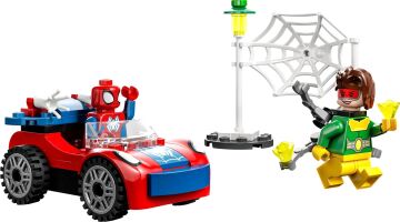 LEGO Marvel Örümcek Adam’ın Arabası ve Doktor Oktopus 10789-4 Yaş ve Üzeri Çocuklar İçin İki Minifigürlü Yaratıcı Oyuncak Yapım Seti (48 Parça)
