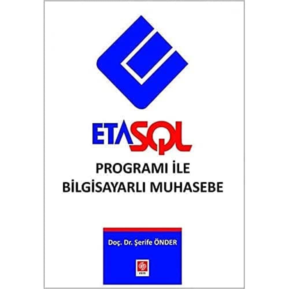 Eta Sql Programı ile Bilgisayarlı Muhasebe