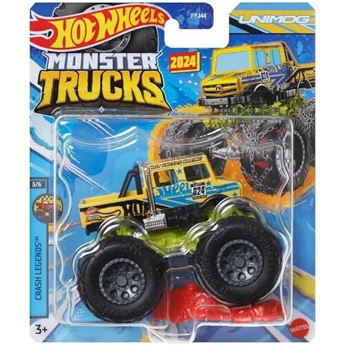 Hot Wheels Monster Trucks 1:64 Arabalar UNIMOG FYJ44-HTM39