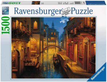 Ravensburger Puzzle 1500 Parça Venedik'te Gece Rpb