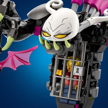 LEGO® DREAMZzz™ Kafes Canavarı Grimkeeper 71455-7 Yaş ve Üzeri Macera Sever Çocuklar için 2 Farklı Kafes Canavarı Yapım Seçeneği Sunan Yaratıcı Oyuncak Yapım Seti (274 Parça)