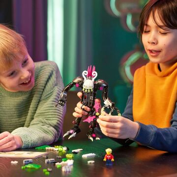 LEGO® DREAMZzz™ Kafes Canavarı Grimkeeper 71455-7 Yaş ve Üzeri Macera Sever Çocuklar için 2 Farklı Kafes Canavarı Yapım Seçeneği Sunan Yaratıcı Oyuncak Yapım Seti (274 Parça)