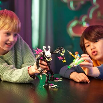 LEGO® DREAMZzz™ Kafes Canavarı Grimkeeper 71455-7 Yaş ve Üzeri Macera Sever Çocuklar için 2 Farklı Kafes Canavarı Yapım Seçeneği Sunan Yaratıcı Oyuncak Yapım Seti (274 Parça)