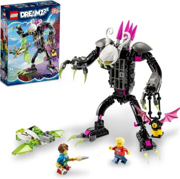 LEGO® DREAMZzz™ Kafes Canavarı Grimkeeper 71455-7 Yaş ve Üzeri Macera Sever Çocuklar için 2 Farklı Kafes Canavarı Yapım Seçeneği Sunan Yaratıcı Oyuncak Yapım Seti (274 Parça)