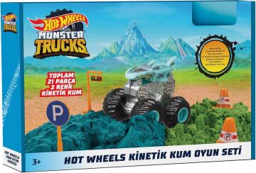 Hot Wheels Monster Trucks Kinetik Kum Oyun Seti HHJ36