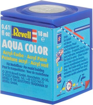 Revell - Su Bazlı Maket Boyası Gri Mat 18 Ml (36143)