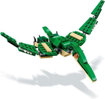 LEGO Creator Muhteşem Dinozorlar 31058-7 Yaş ve Üzeri Dinozorları Seven Çocuklar için Yaratıcı Oyuncak Yapım Seti (174 Parça)