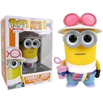 Funko POP Filmler Despicable Me 3 Turist Jerry Eylem Şekil''